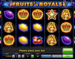 Fruits-and-Royals играть бесплатно